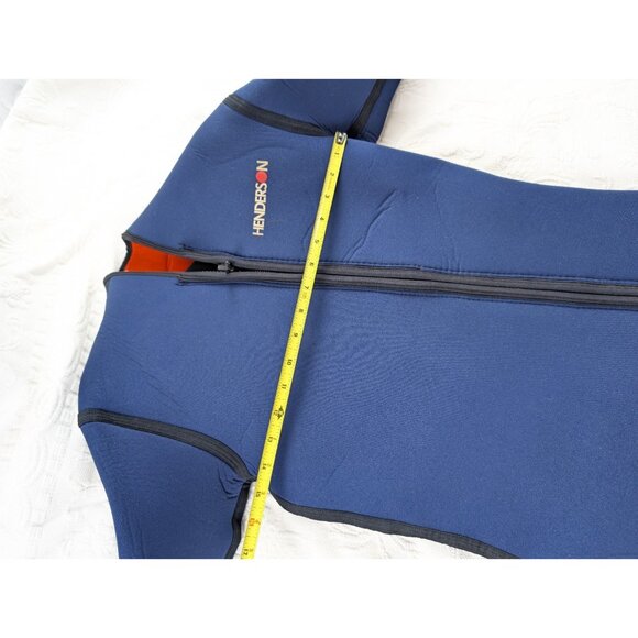 vtg. Henderson Aquatics women’s medium Shorty Long sleeve Wetsuit zipper up - Picture 9 of 16